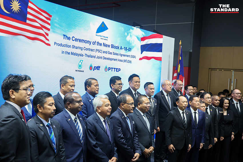 ภาพนายกรัฐมนตรีกล่าวปาฐกถาบนเวทีงาน Gastech 2026 4
