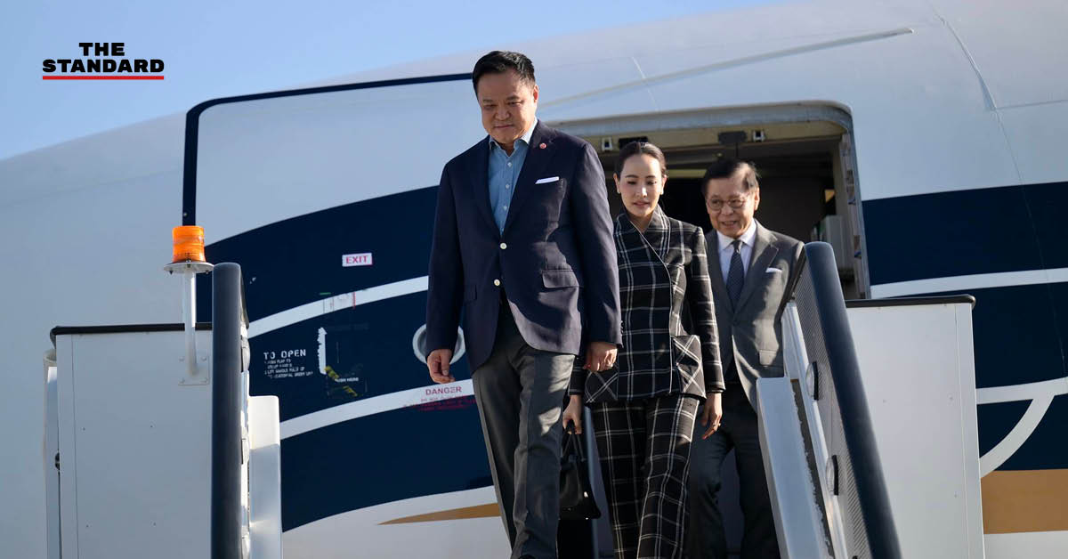 อนุทิน ชาญวีรกูล นายกรัฐมนตรี เดินทางถึงกรุงลอนดอน สหราชอาณาจักร