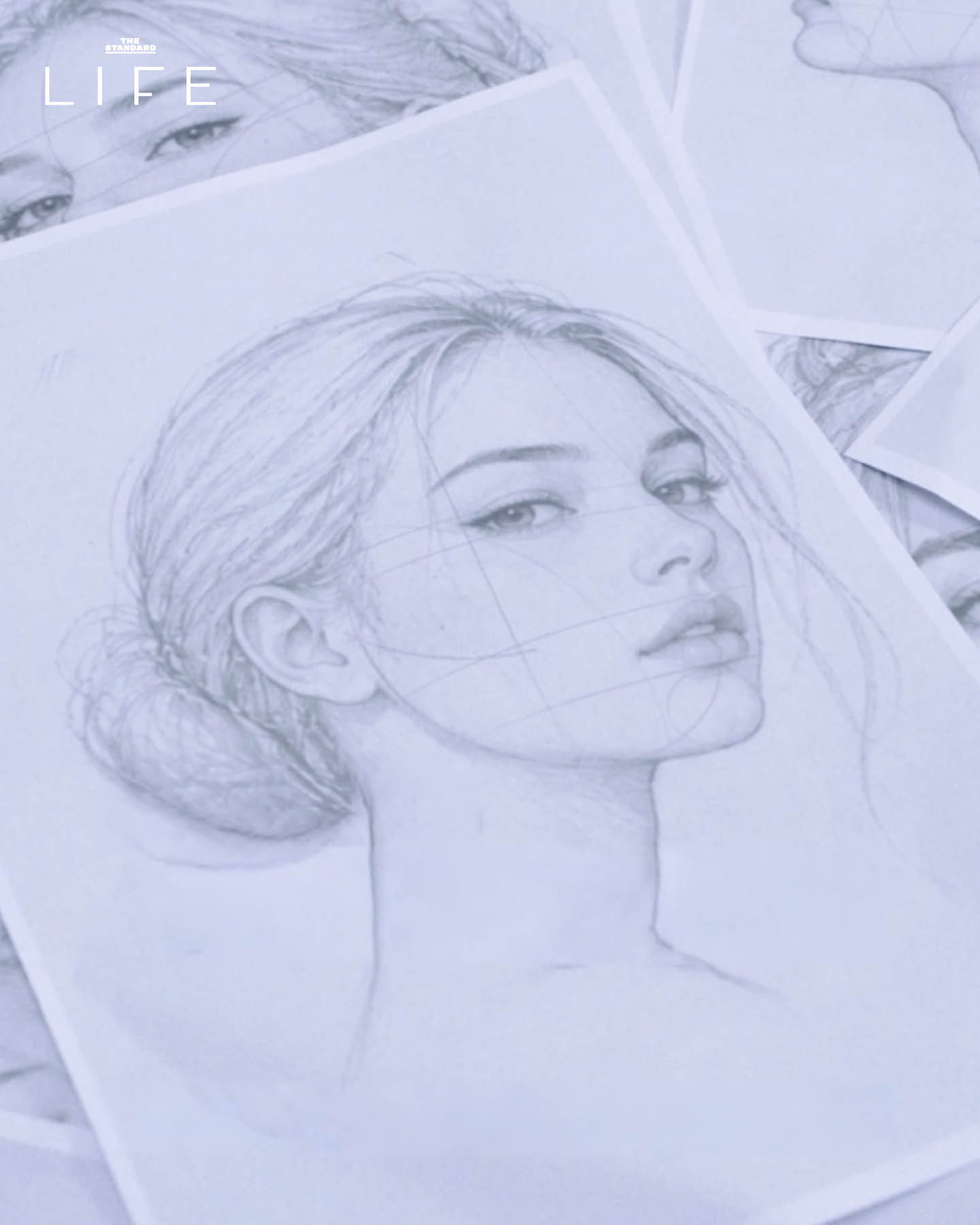 ภาพปกแคมเปญ Structural Beauty ของ Radiesse และ Sean POEM แสดงถึงความงามที่เริ่มต้นจากโครงสร้างผิว 2