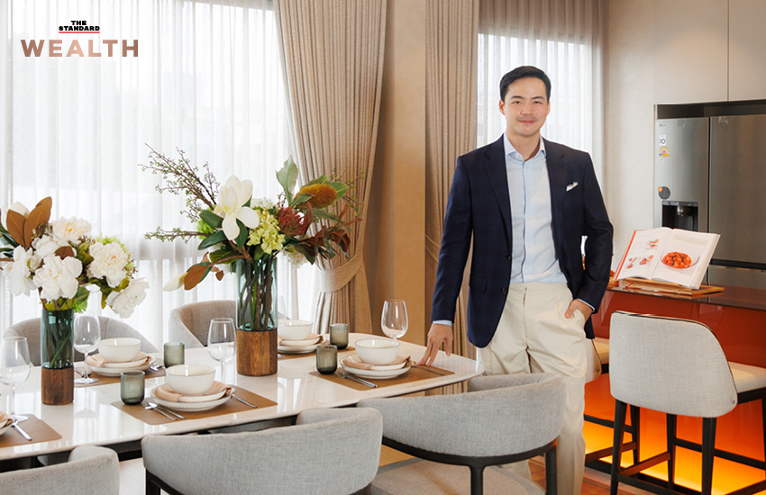 ณพน เจนธรรมนุกูล ซีอีโอสัมมากร ให้สัมภาษณ์เกี่ยวกับโครงการ Providence Lane Lasalle 10