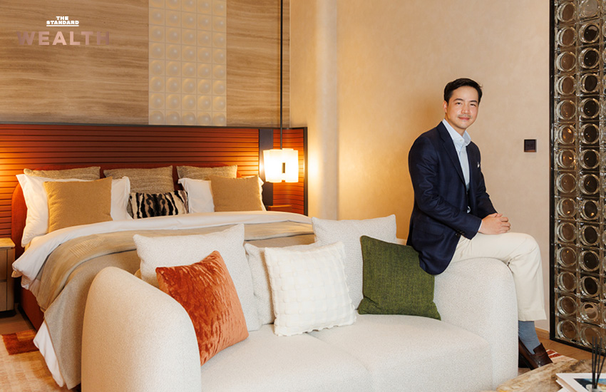 ณพน เจนธรรมนุกูล ซีอีโอสัมมากร ให้สัมภาษณ์เกี่ยวกับโครงการ Providence Lane Lasalle 5