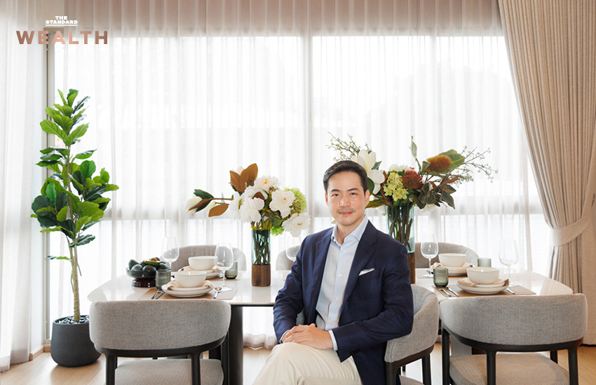 ณพน เจนธรรมนุกูล ซีอีโอสัมมากร ให้สัมภาษณ์เกี่ยวกับโครงการ Providence Lane Lasalle 6