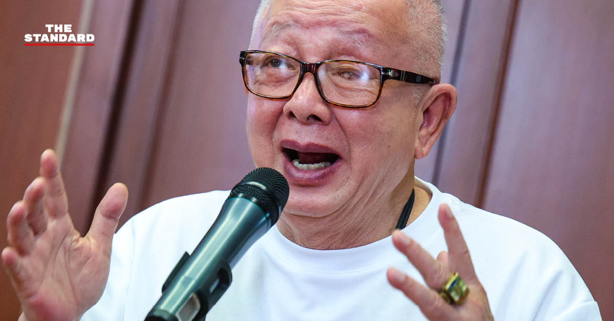 สนธิ ลิ้มทองกุล แถลงข่าวเรียกร้อง กกต. ตรวจสอบการฮั้ว สว.
