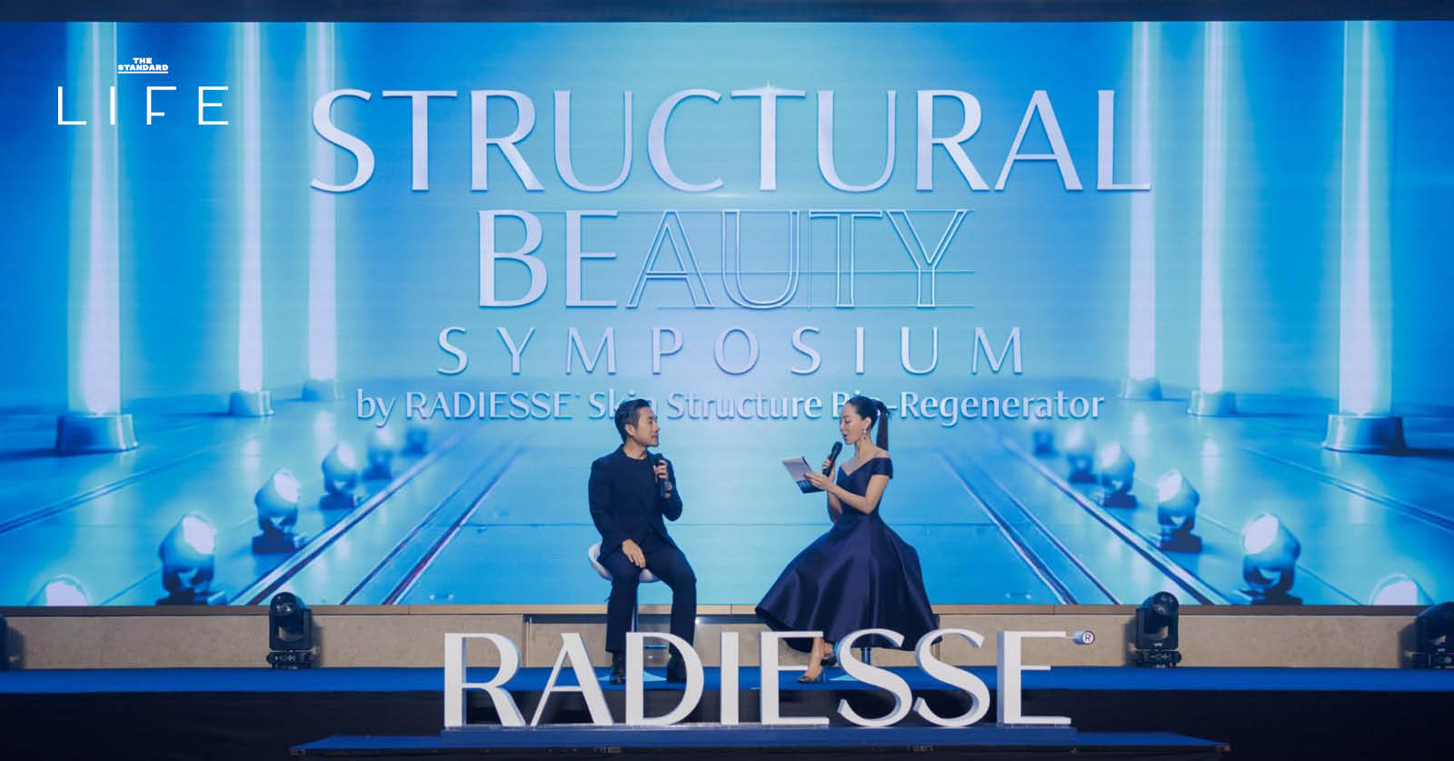 ภาพบรรยากาศงาน Structural Beauty Symposium โดย Merz Aesthetics ที่มี ฌอน POEM และแพทย์ผู้เชี่ยวชาญร่วมงาน