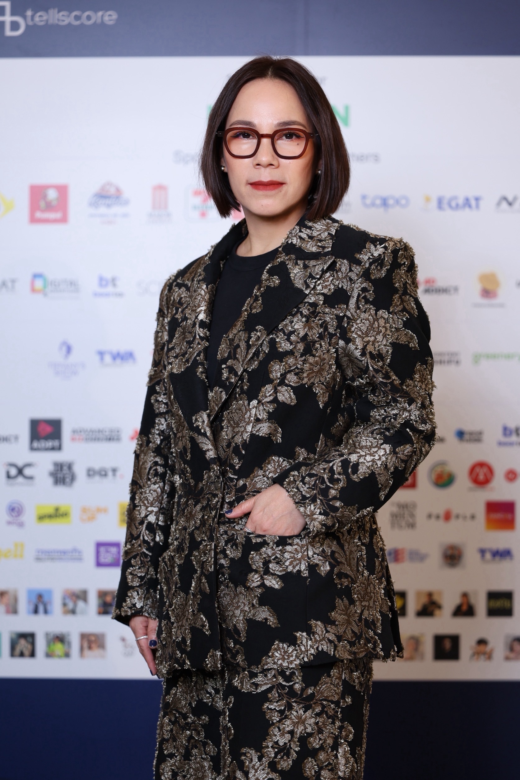 ภาพผู้บริหาร Tellscore และ LINE MAN Wongnai ร่วมงาน Thailand Influencer Awards 2026 1