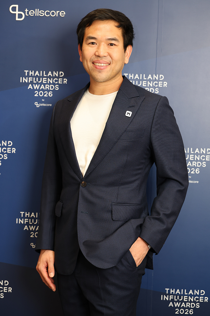 ภาพผู้บริหาร Tellscore และ LINE MAN Wongnai ร่วมงาน Thailand Influencer Awards 2026 5