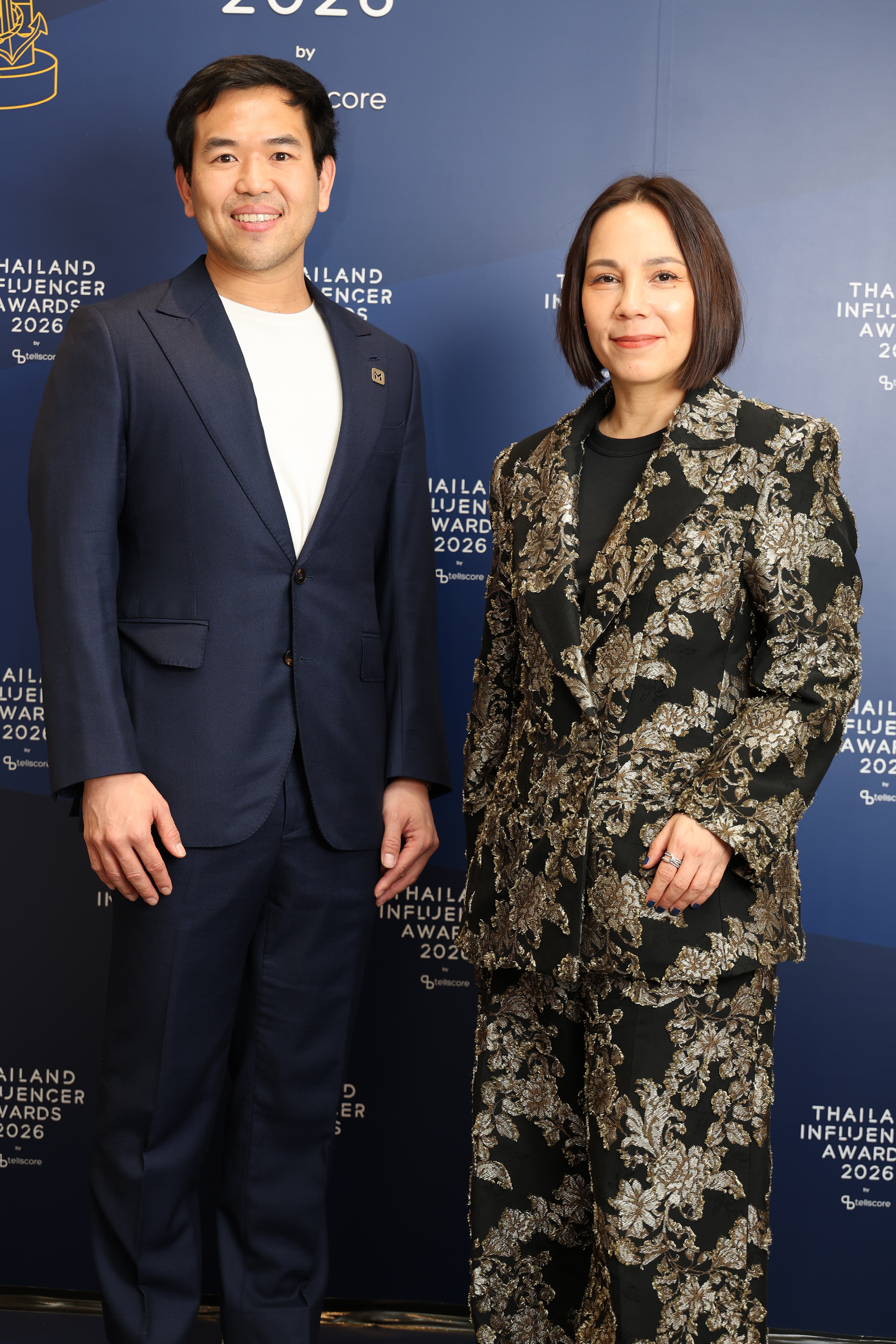 ภาพผู้บริหาร Tellscore และ LINE MAN Wongnai ร่วมงาน Thailand Influencer Awards 2026 6