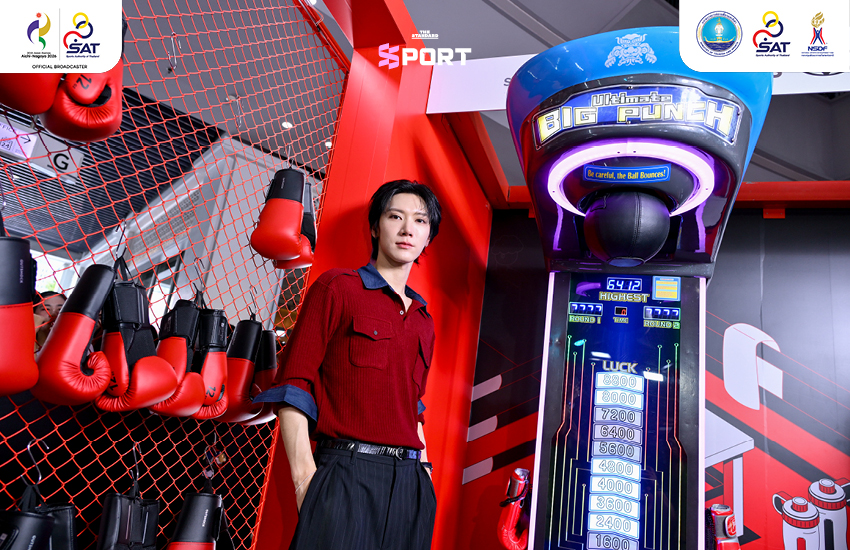 เตนล์และเอสร่วมเปิดโซน 20th Asian Games Playground 4