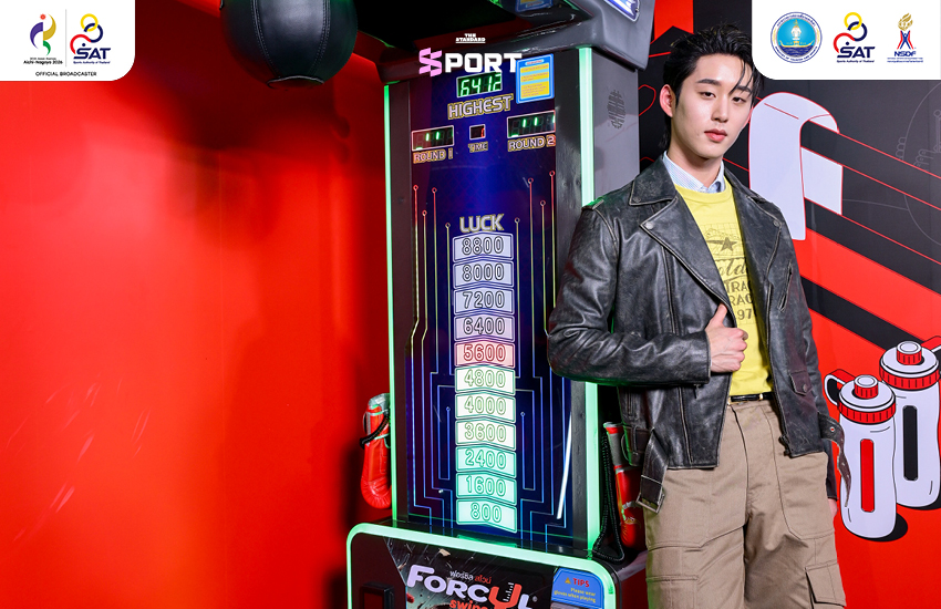 เตนล์และเอสร่วมเปิดโซน 20th Asian Games Playground 5