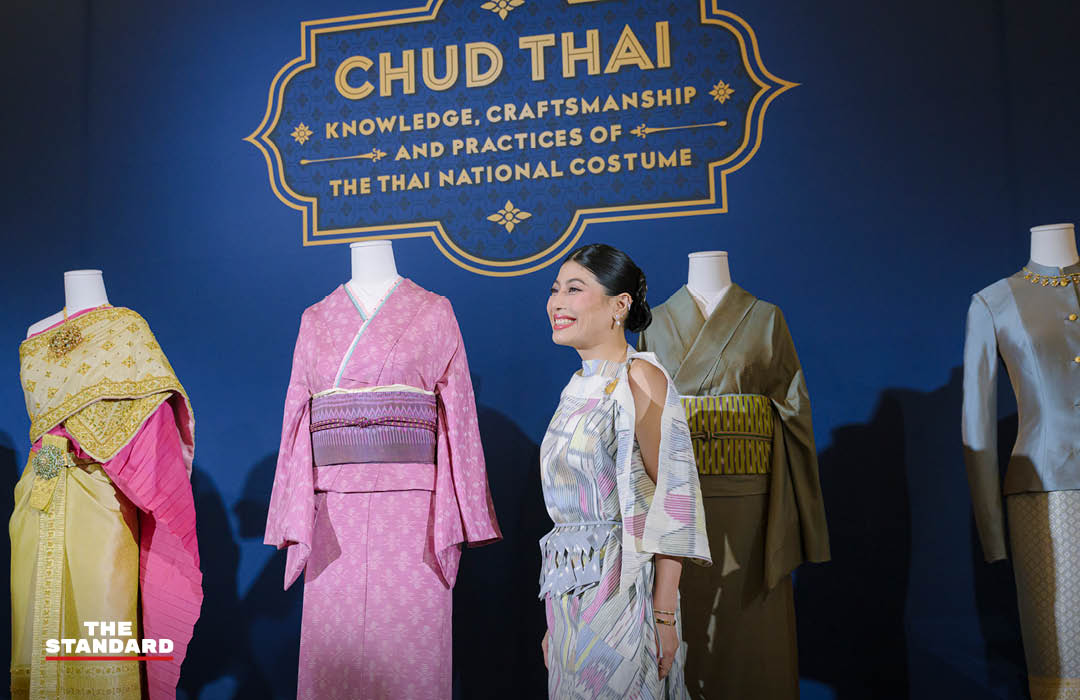 สมเด็จพระเจ้าลูกเธอ เจ้าฟ้าสิริวัณณวรี นารีรัตนราชกัญญา ทรงฉายพระรูปกับชุดไทยที่จัดแสดงในญี่ปุ่น 1
