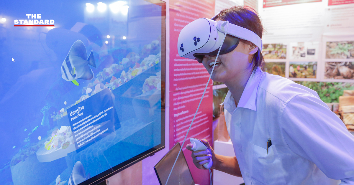 ภาพจำลองโลกใต้ทะเลไทยในรูปแบบเสมือนจริงผ่านเทคโนโลยี VR