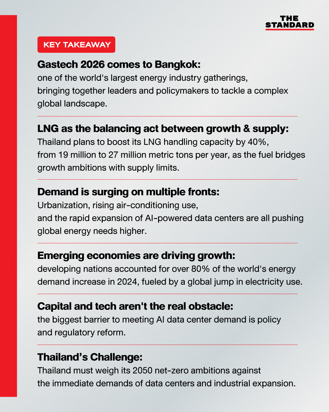 นายกรัฐมนตรีอนุทิน ชาญวีรกูล กล่าวเปิดงาน Gastech 2026 ที่กรุงเทพฯ 1