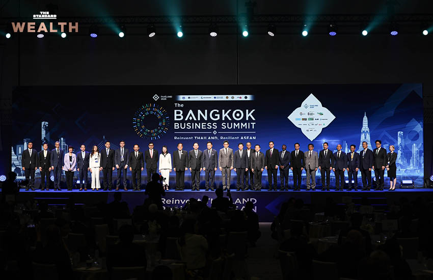 ภาพผู้นำภาครัฐและเอกชนไทยร่วมงาน The Bangkok Business Summit 2026 1