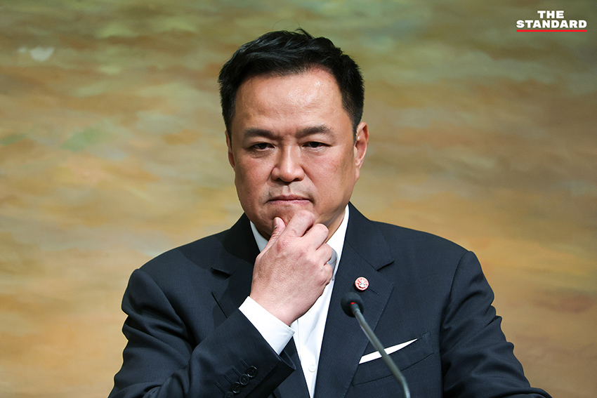 นายกรัฐมนตรีอนุทิน ชาญวีรกูล และนายกรัฐมนตรีลอว์เรนซ์ หว่อง แถลงข่าวร่วมกัน 4