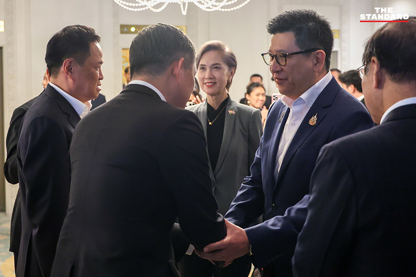 นายกรัฐมนตรีอนุทิน ชาญวีรกูล และนายกรัฐมนตรีลอว์เรนซ์ หว่อง แถลงข่าวร่วมกัน 7
