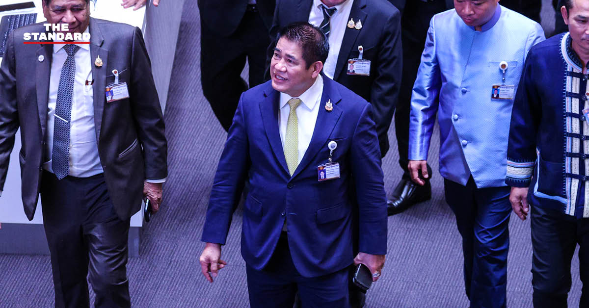 ภาพ ร.อ. ธรรมนัส พรหมเผ่า หัวหน้าพรรคกล้าธรรม