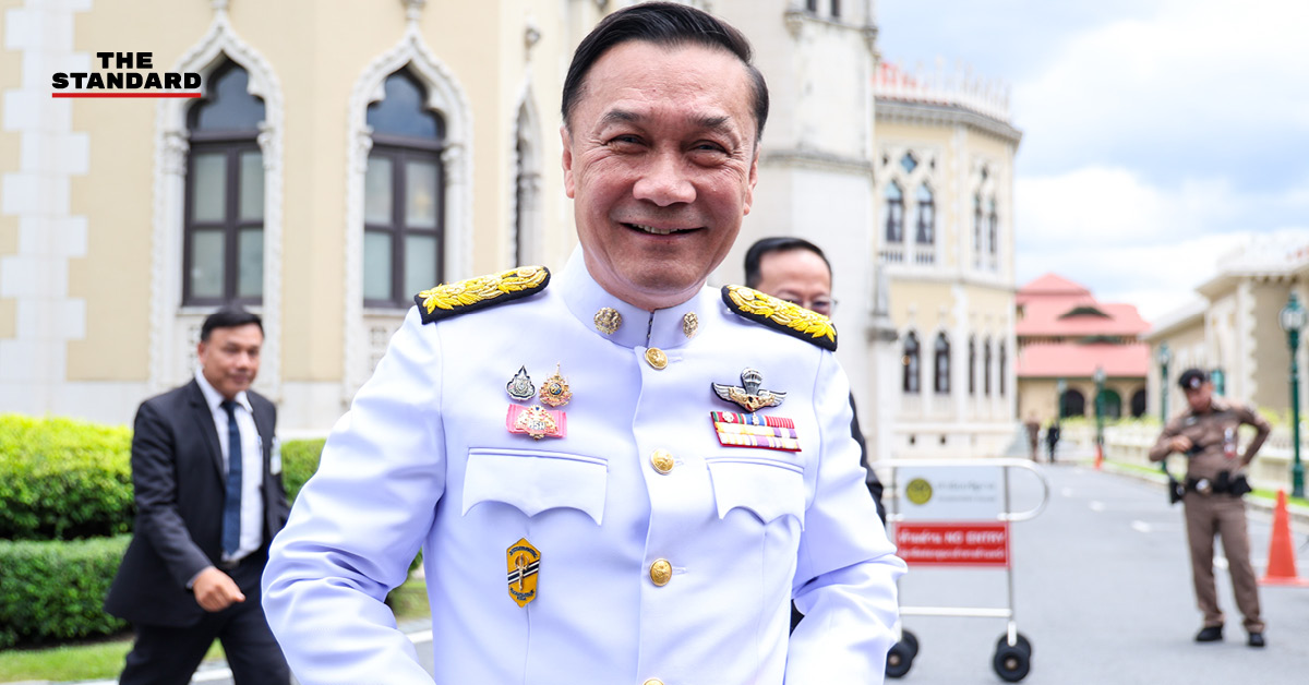 ทรงศักดิ์ ทองศรี รองนายกรัฐมนตรี แถลงข่าว