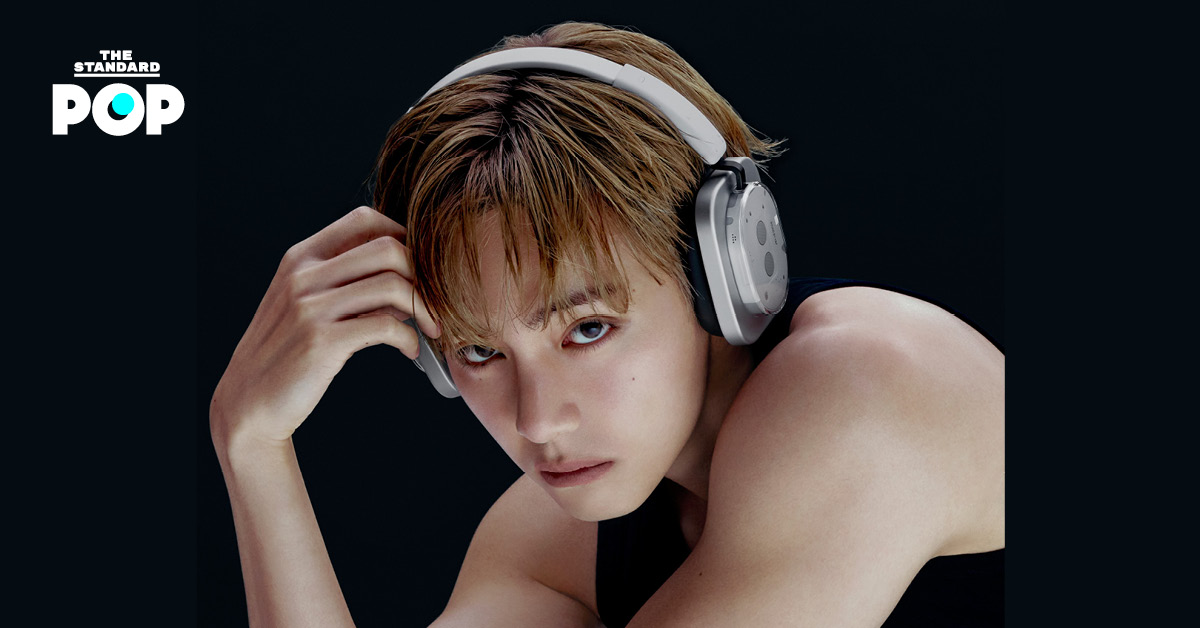 V วง BTS สวมหูฟัง Headphone (1) Pro ของ Nothing