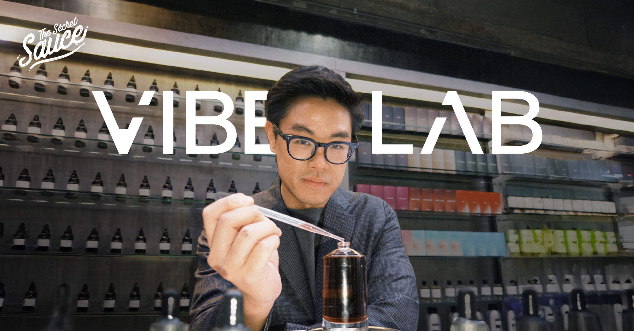 ภาพแสดงการสร้างสรรค์กลิ่นเพื่อปั้นภาพจำแบรนด์โดย VIBES LAB