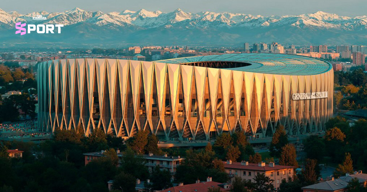 ภาพจำลองสนาม Generali Stadium สนามเหย้าแห่งใหม่ของ AC Milan และ Inter Milan