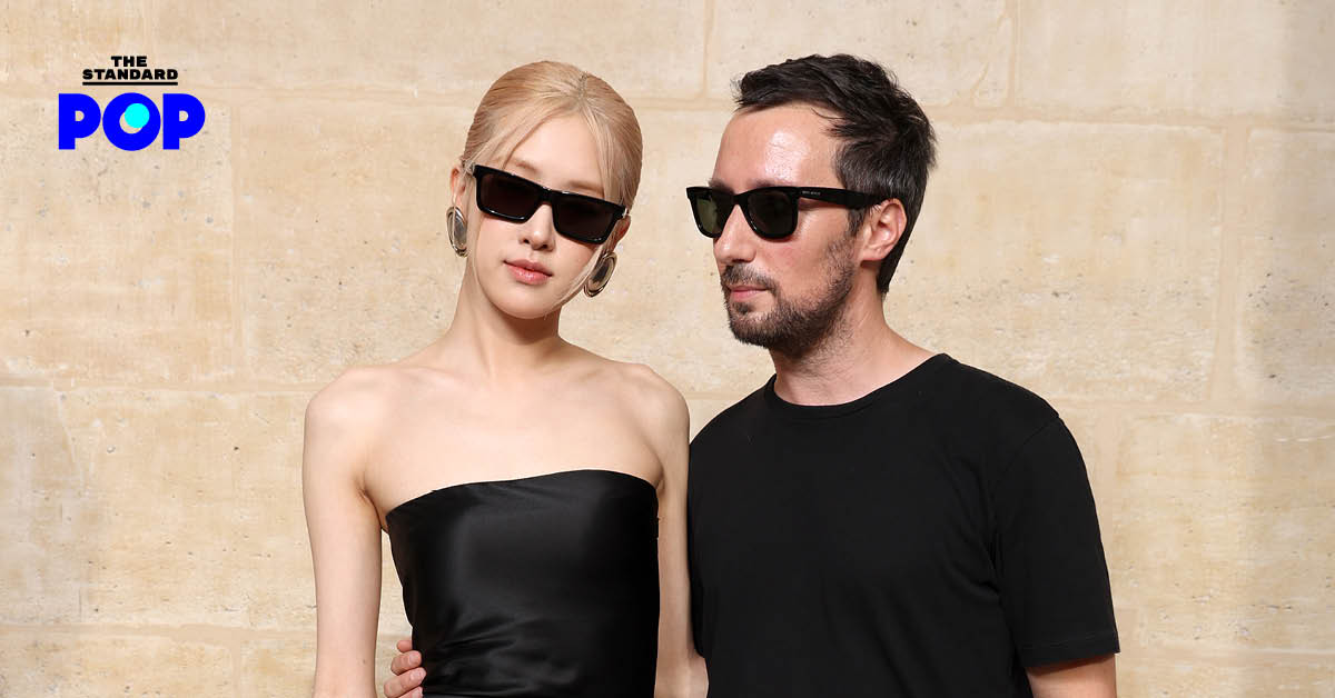Anthony Vaccarello และ Rosé เข้าร่วมงาน Andam Fashion Awards