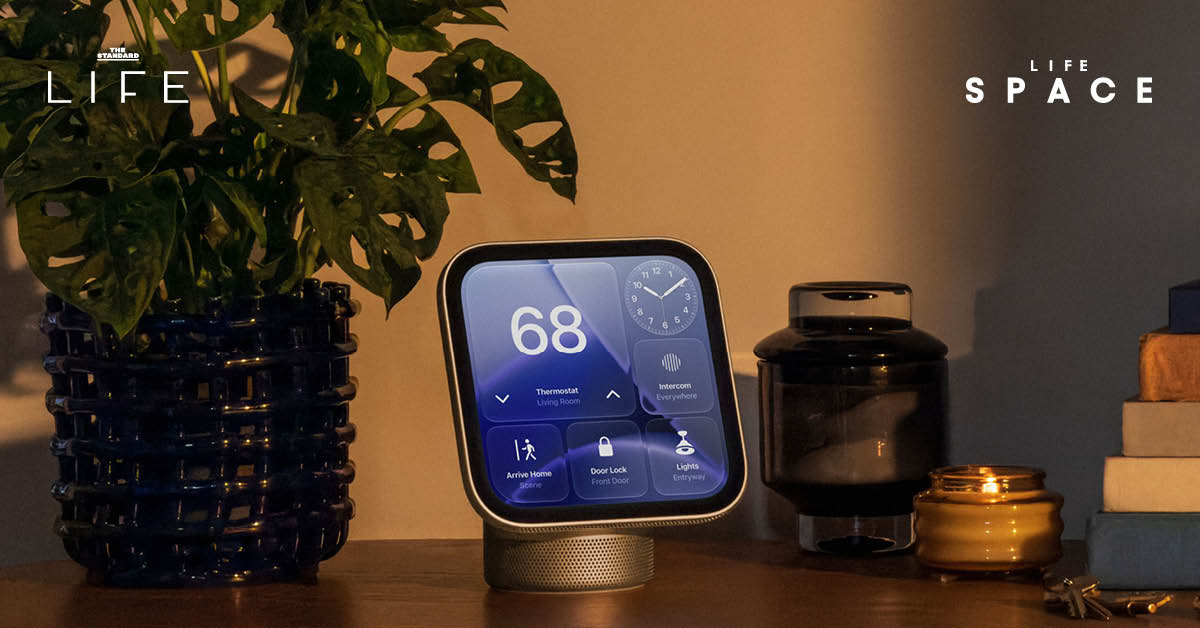 ภาพอุปกรณ์ Apple HomeView หน้าจออัจฉริยะสำหรับบ้าน
