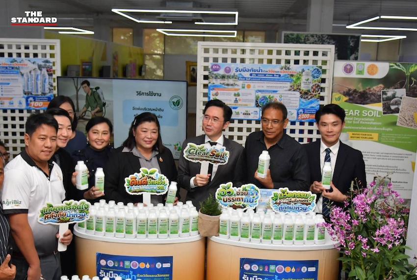 ภาพ รมว.อว. ชู 7 นวัตกรรมคนไทยสู้ภัยน้ำท่วม เตือน-กู้-ฟื้นฟู 7