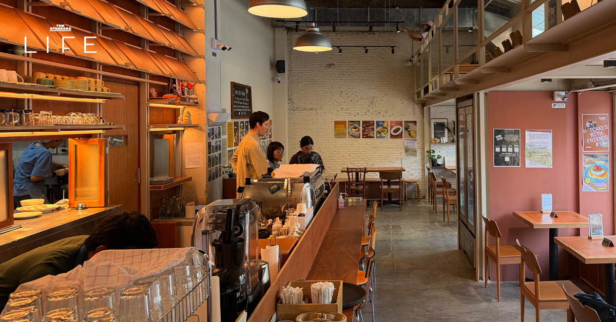 บรรยากาศภายในร้าน BAAN KERD คาเฟ่และบรันช์ย่านชิดลม ที่เน้นวัตถุดิบจากฟาร์มไทย