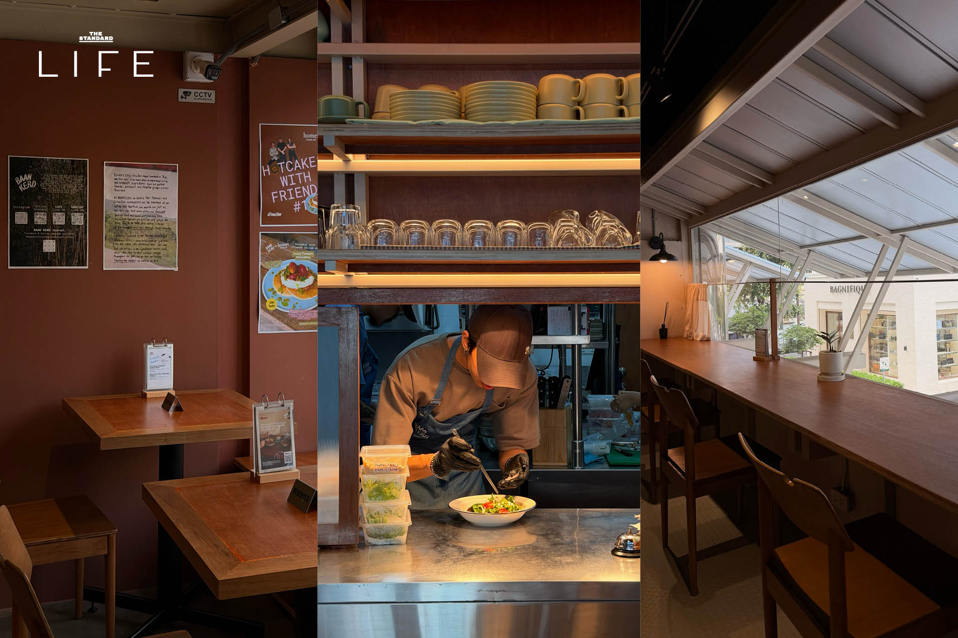 บรรยากาศภายในร้าน BAAN KERD คาเฟ่และบรันช์ย่านชิดลม ที่เน้นวัตถุดิบจากฟาร์มไทย 3