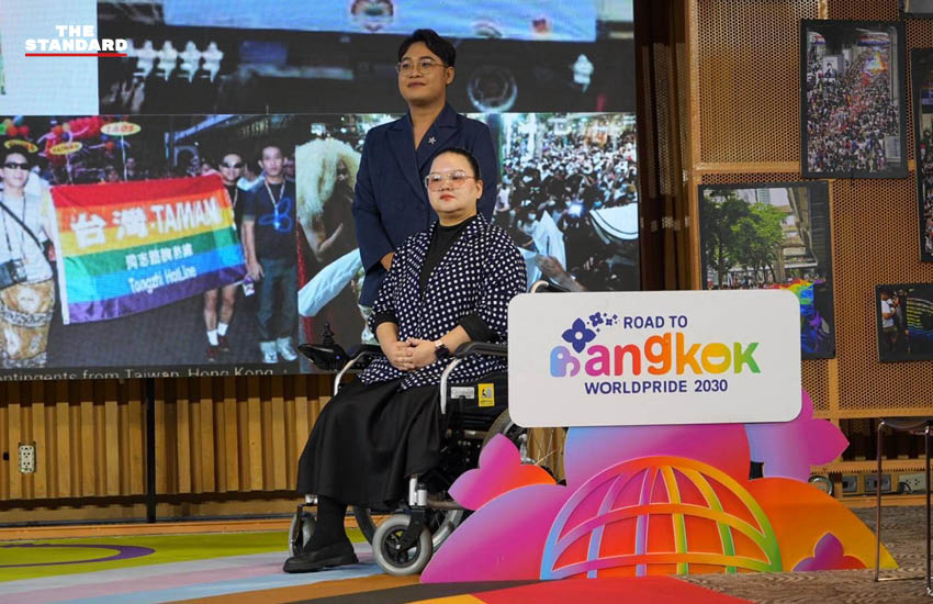 งานแถลงข่าวเปิดยุทธศาสตร์ 5R และแคมเปญเสนอตัวกรุงเทพฯ ชิงเจ้าภาพจัดงาน WorldPride 2030 ที่หอศิลปวัฒนธรรมแห่งกรุงเทพมหานคร 6