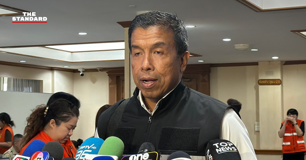 ชัชชาติ สิทธิพันธุ์ ผู้ว่าฯ กทม. แถลงข่าวสถานการณ์น้ำท่วมและการรับมือฝนใหม่