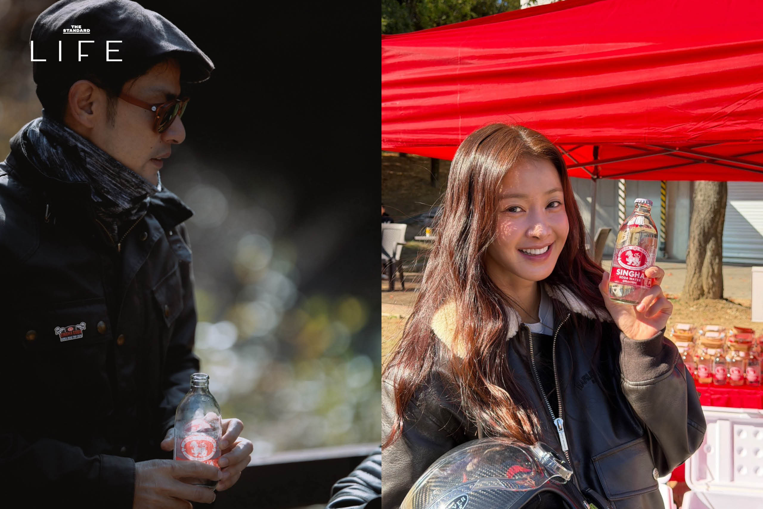 ขบวนคาราวานไบค์เกอร์ Singha Soda และ Harley-Davidson บนเส้นทางจากโซลสู่ทะเลทงแฮ 4