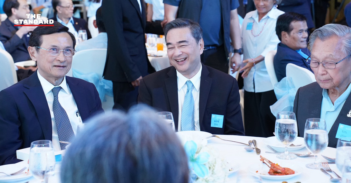 อดีตและปัจจุบันสมาชิกพรรคประชาธิปัตย์ร่วมงานคืนสู่เหย้า ‘กาลครั้งหนึ่ง ณ บ้านฟ้า’ ฉลอง 80 ปี