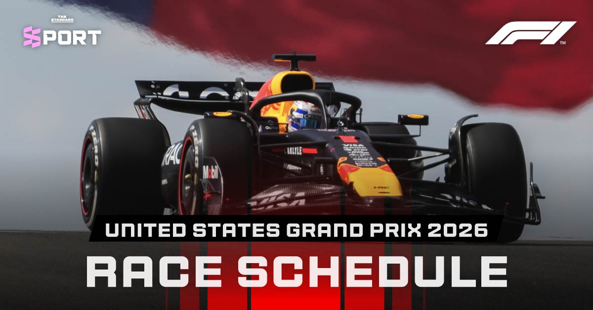 รถแข่งฟอร์มูลาวันในการซ้อม United States Grand Prix ที่ Circuit of The Americas เมืองออสติน