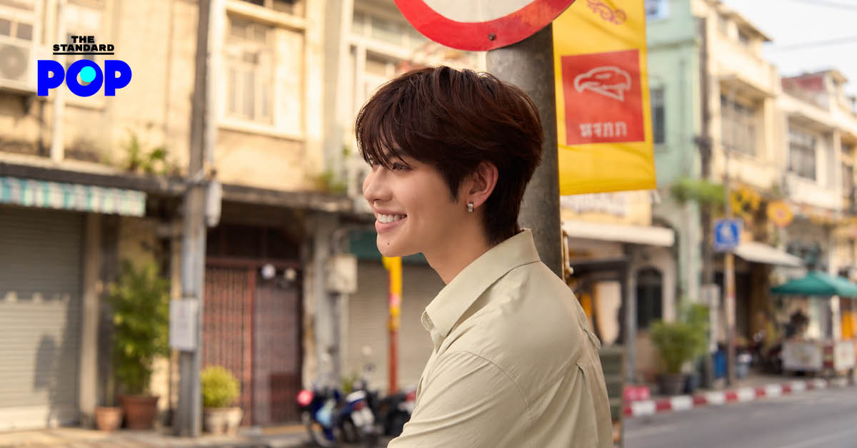 เฟิร์สวัน วรรณกร ศิลปินจากค่าย DOMUNDI ในภาพโปรโมทซิงเกิล ‘8/7’