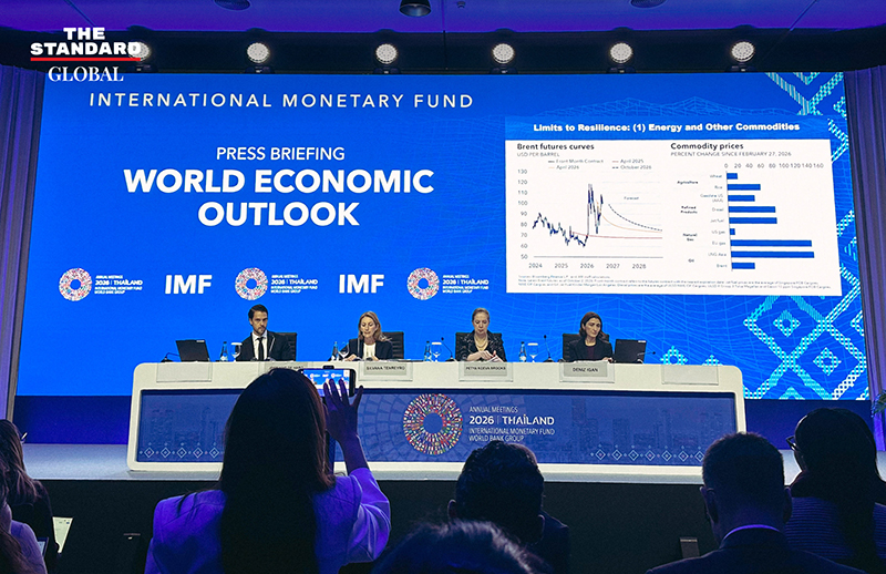 IMF press briefing on the World Economic Outlook at the 2026 IMF-World Bank Annual Meetings in Bangkok