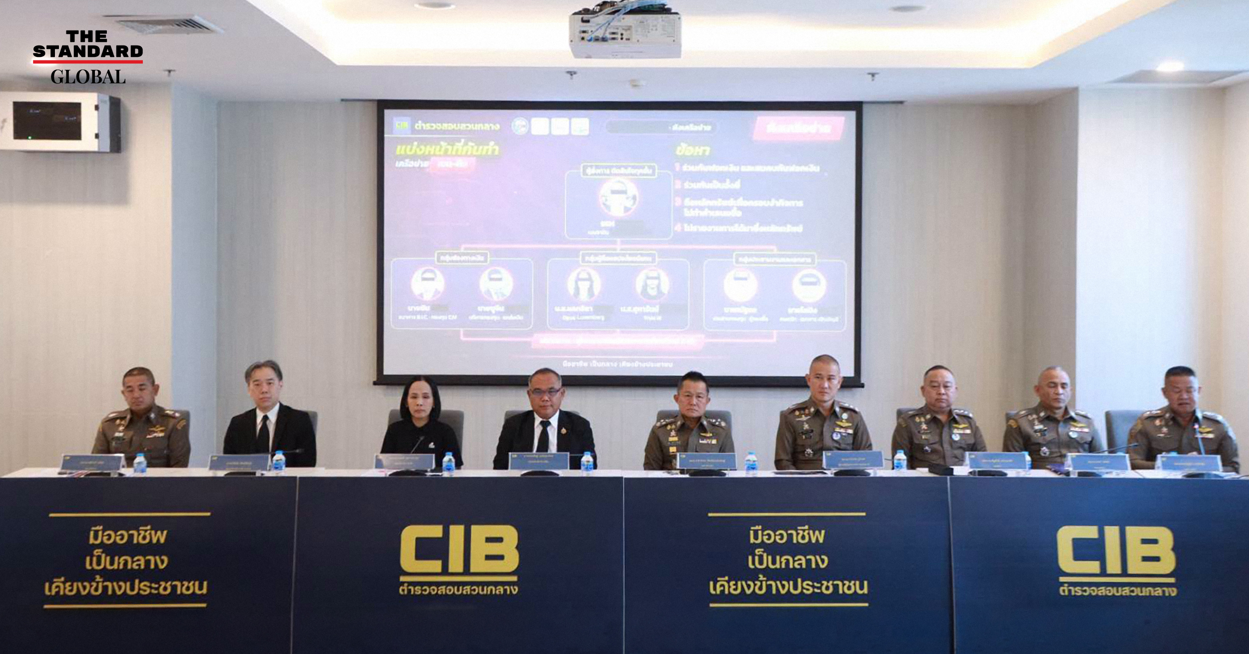 การแถลงข่าวร่วมระหว่างตำรวจสอบสวนกลาง ก.ล.ต. และ ปปง. กรณีการยึดทรัพย์เครือข่ายฟอกเงินข้ามชาติที่เชื่อมโยงกับหุ้นไทย 2