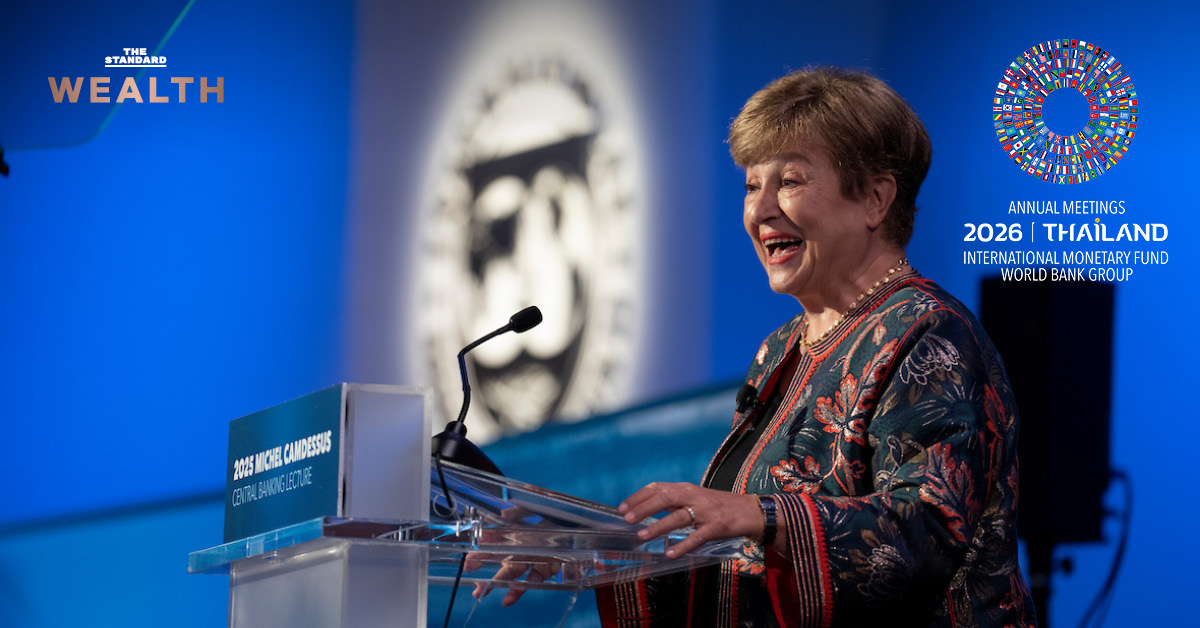 คริสตาลินา กอร์เกียวา กรรมการจัดการ IMF กล่าวในงาน IMF-World Bank Annual Meetings