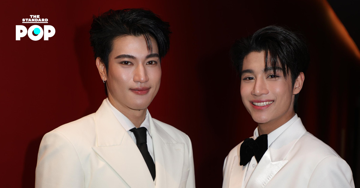 ภาพ อิน จักราสินธุ์ และ องศา ธีธัช สองนักแสดงคู่หู