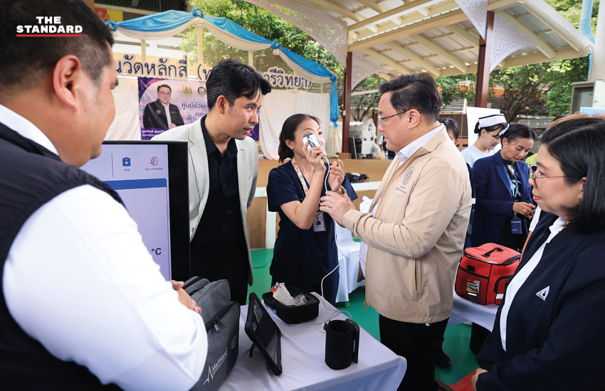 จุลพันธ์ รมว.แรงงาน ลงพื้นที่หลักสี่ เยี่ยมผู้ประสบอุทกภัยและตรวจเยี่ยมการให้บริการของกระทรวงแรงงาน 4