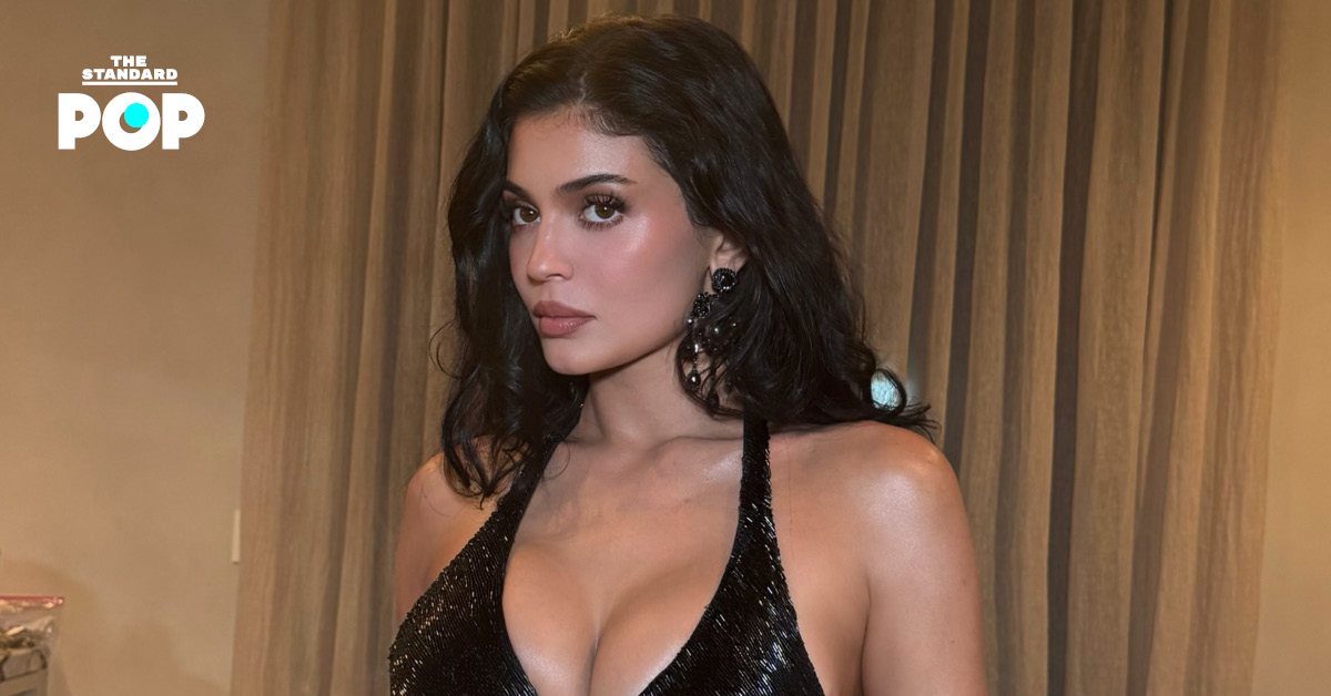 ภาพ Kylie Jenner กำลังโพสท่า