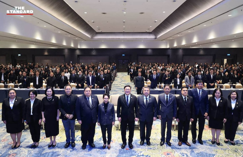 รัฐมนตรีว่าการกระทรวงแรงงานกล่าวเปิดงานประชุมรับฟังความคิดเห็นแผน สปส. 5 ปี 4
