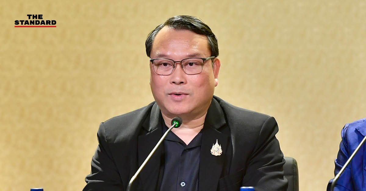ธวัชชัย ไตรวารี ผู้อำนวยการส่วนประมวลวิเคราะห์สถานการณ์น้ำ กรมชลประทาน แถลงข่าวสถานการณ์น้ำ