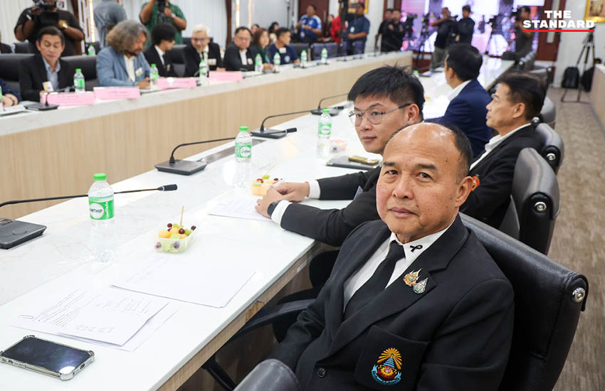 การแถลงข่าวของกระทรวงการอุดมศึกษา วิทยาศาสตร์ วิจัยและนวัตกรรม ร่วมกับตัวแทนอุเทนถวายและสถาบันเทคโนโลยีปทุมวัน 4