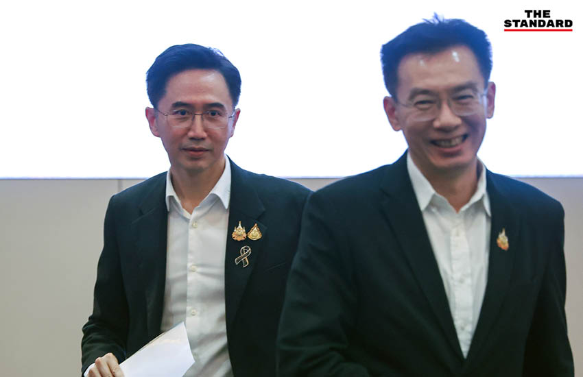 การแถลงข่าวของกระทรวงการอุดมศึกษา วิทยาศาสตร์ วิจัยและนวัตกรรม ร่วมกับตัวแทนอุเทนถวายและสถาบันเทคโนโลยีปทุมวัน 7