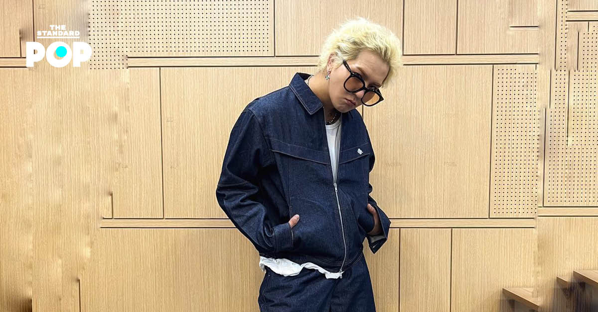 ภาพของ Mino วง WINNER ขณะเข้ารับฟังคำตัดสินที่ศาล