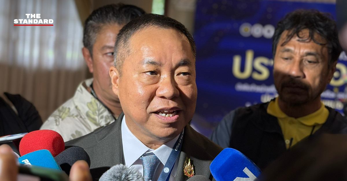 เลขาธิการสภาความมั่นคงแห่งชาติแถลงข่าวเรื่องการปรับแผนแก้ปัญหาจังหวัดชายแดนภาคใต้