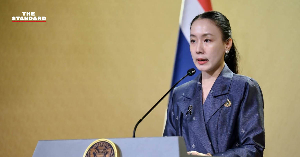 ลลิดา เพริศวิวัฒนา รองโฆษกประจำสำนักนายกรัฐมนตรี แถลงชี้แจงผลตรวจคุณภาพน้ำในแม่น้ำปราจีนบุรี