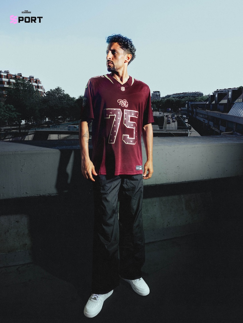 เสื้ออเมริกันฟุตบอลคอลเล็กชันพิเศษ PSG x NFL 3