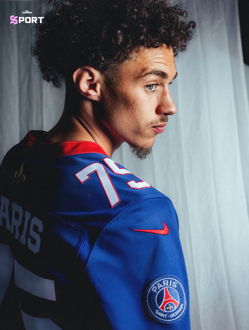 เสื้ออเมริกันฟุตบอลคอลเล็กชันพิเศษ PSG x NFL 6